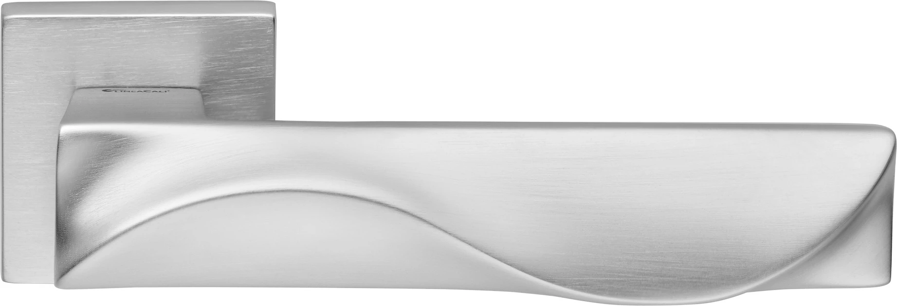 Linea Cali Duna matt króm négyzetrozettás kilincsgarnitúra 1410 RB 019 CS