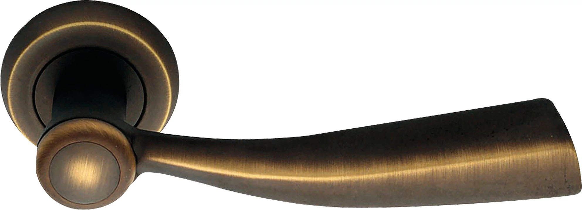 Linea Cali Elika matt bronz körrozettás kilincsgarnitúra 990 108 BM