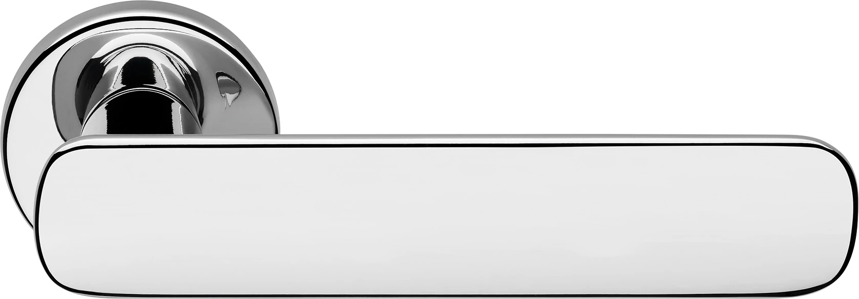Linea Cali Target Zincral fényes króm körrozettás kilincsgarnitúra 466 RB 027 CR