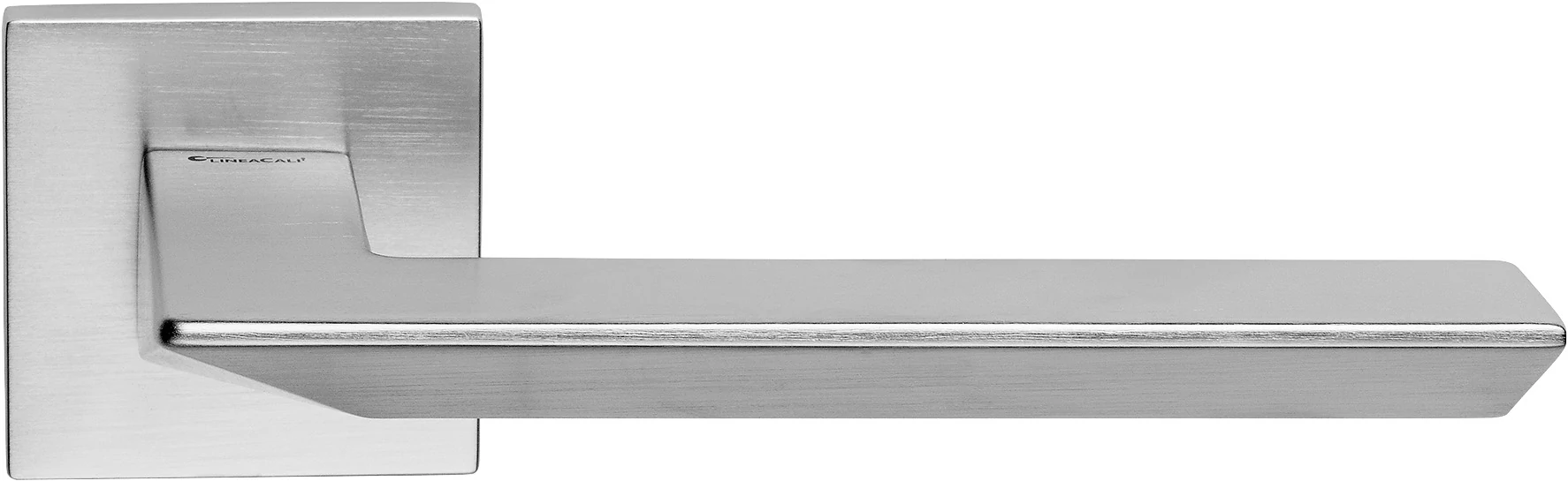 Linea Cali Trio Zincral matt króm négyzetrozettás kilincsgarnitúra 485 RB 024 CS