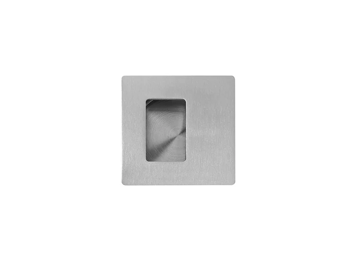 JNF rozsdamentes acél szögletes húzóka 70x70 mm IN.16.224.70