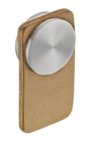 JNF rozsdamentes acél - világos bőr fogantyú SR.22.004.C