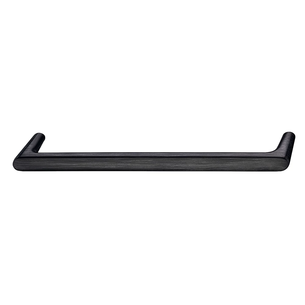 Häfele H2125, 140 mm szálcsiszolt fekete bútorfogantyú 106.69.131