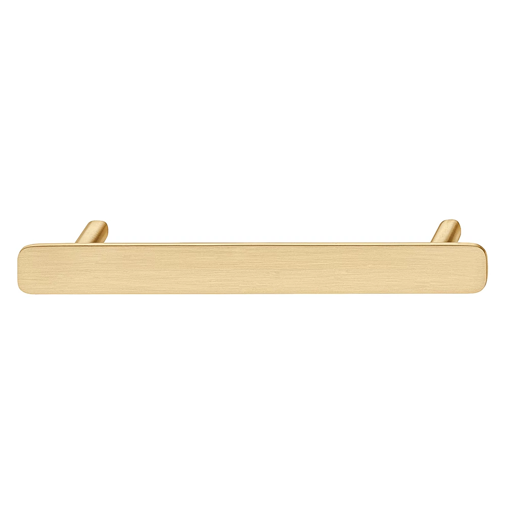 Häfele H2380, 136 mm szálcsiszolt arany bútorfogantyú 106.70.290