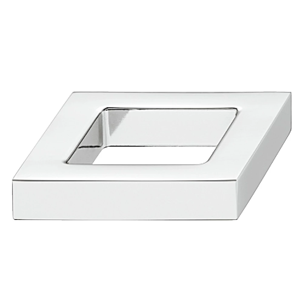 Häfele H1320, 40 mm fényes króm szögletes bútorfogantyú 110.34.271