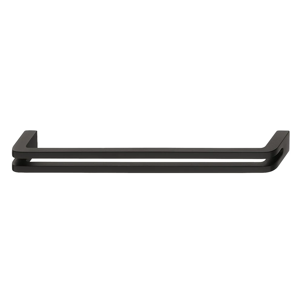 Häfele H1310, 170 mm matt fekete bútorfogantyú 110.34.306