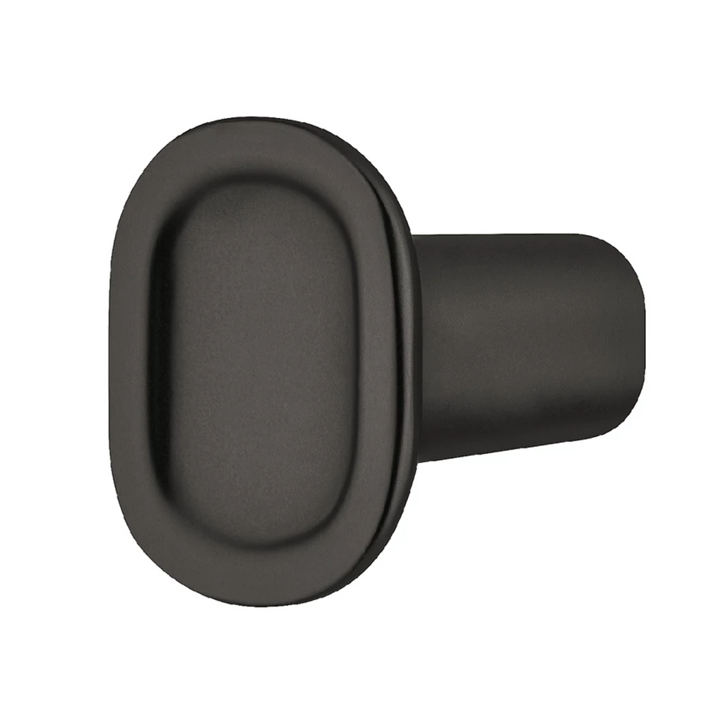 Häfele H2325, 24 mm matt fekete bútorgomb 106.70.370