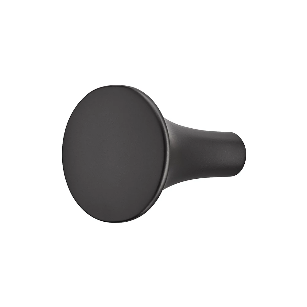 Häfele H2525, 26 mm matt fekete lakkozott bútorgomb 106.71.130