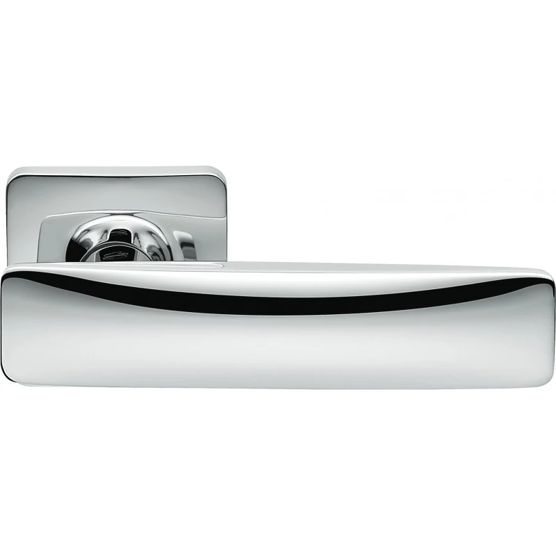 Colombo Design Bold PT11 fényes króm négyzetrozettás kilincsgarnitúra PT11 CR