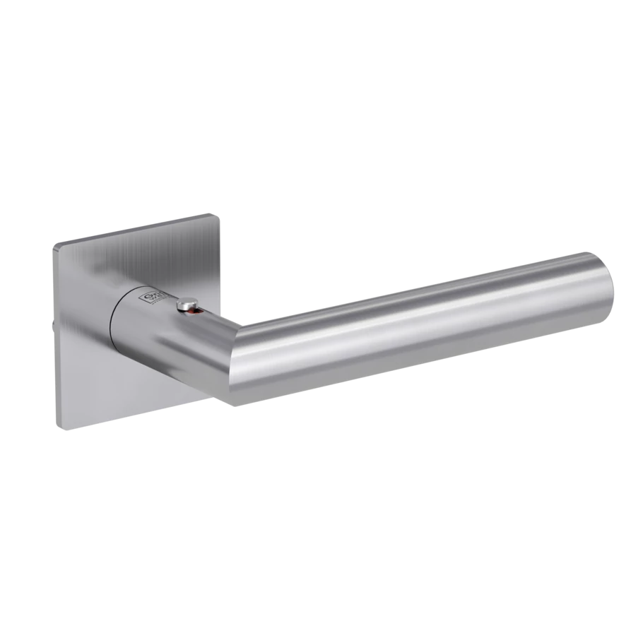 Griffwerk Lucia Piata S Quattro Smart2Lock lapos négyzetrozettás rozsdamentes acél kilincsgarnitúra
