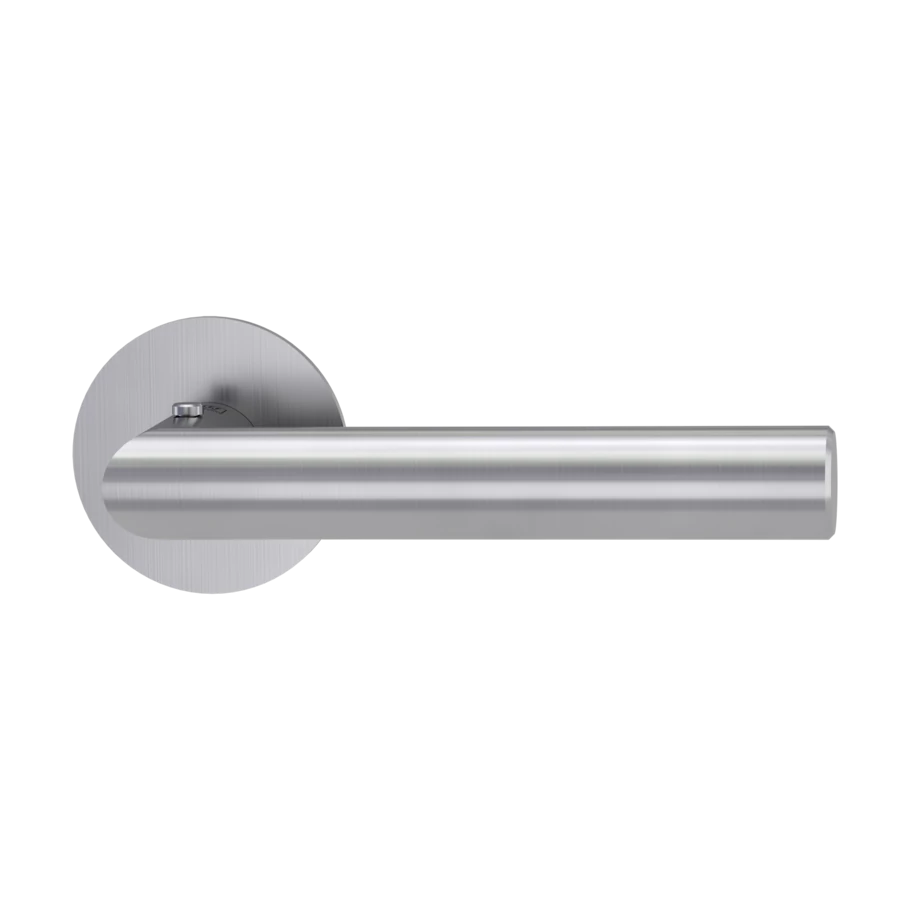 Griffwerk Lucia Piatta Smart2Lock lapos körrozettás rozsdamentes acél kilincsgarnitúra