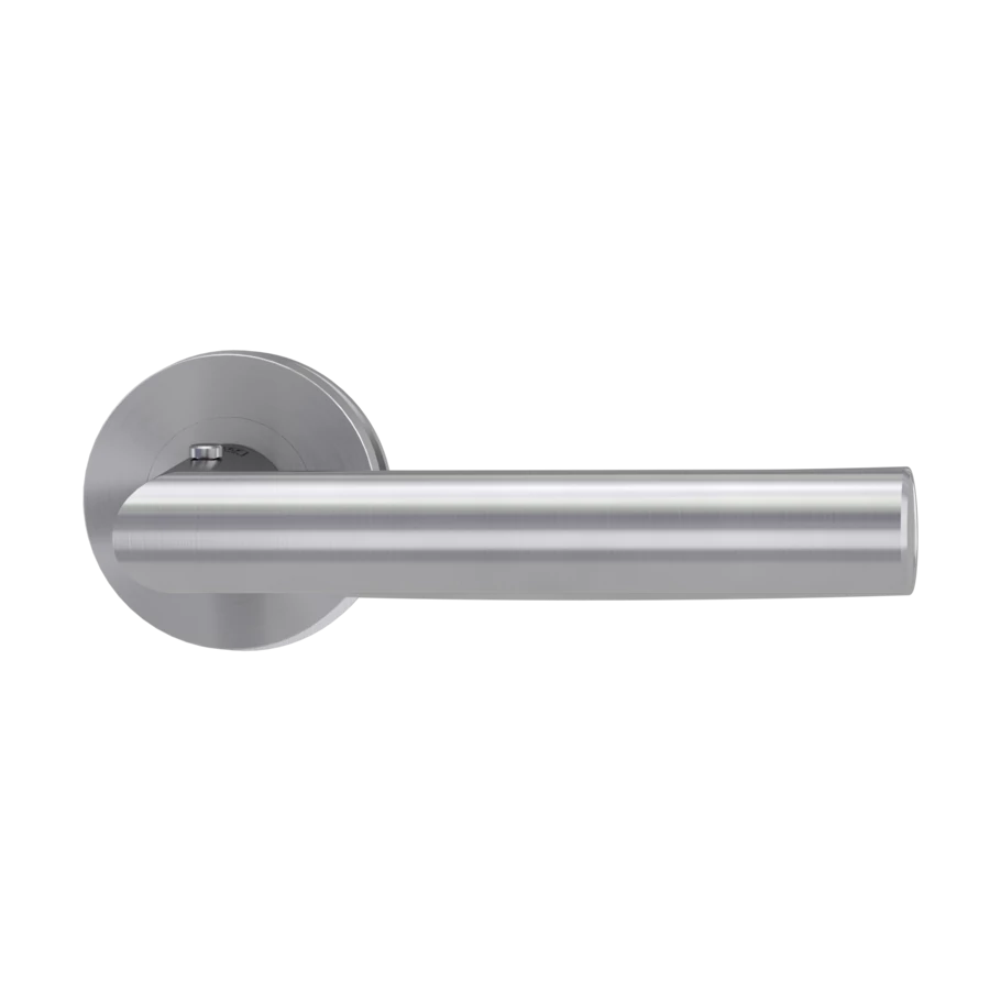 Griffwerk Lucia Professional Smart2Lock lapos körrozettás rozsdamentes acél kilincsgarnitúra