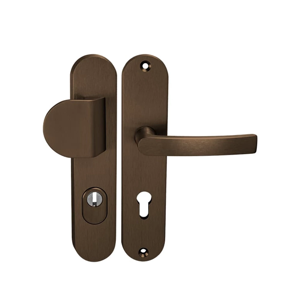 Pascal Beta 2 PLUS matt bronz F4 hosszúcímes kilincsgarnitúra SO