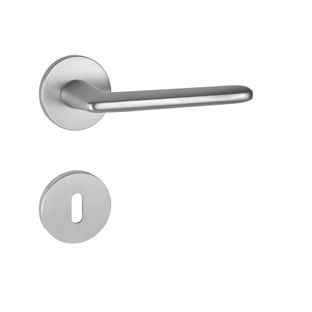 Pascal Eliptica matt króm körrozettás kilincsgarnitúra R S6