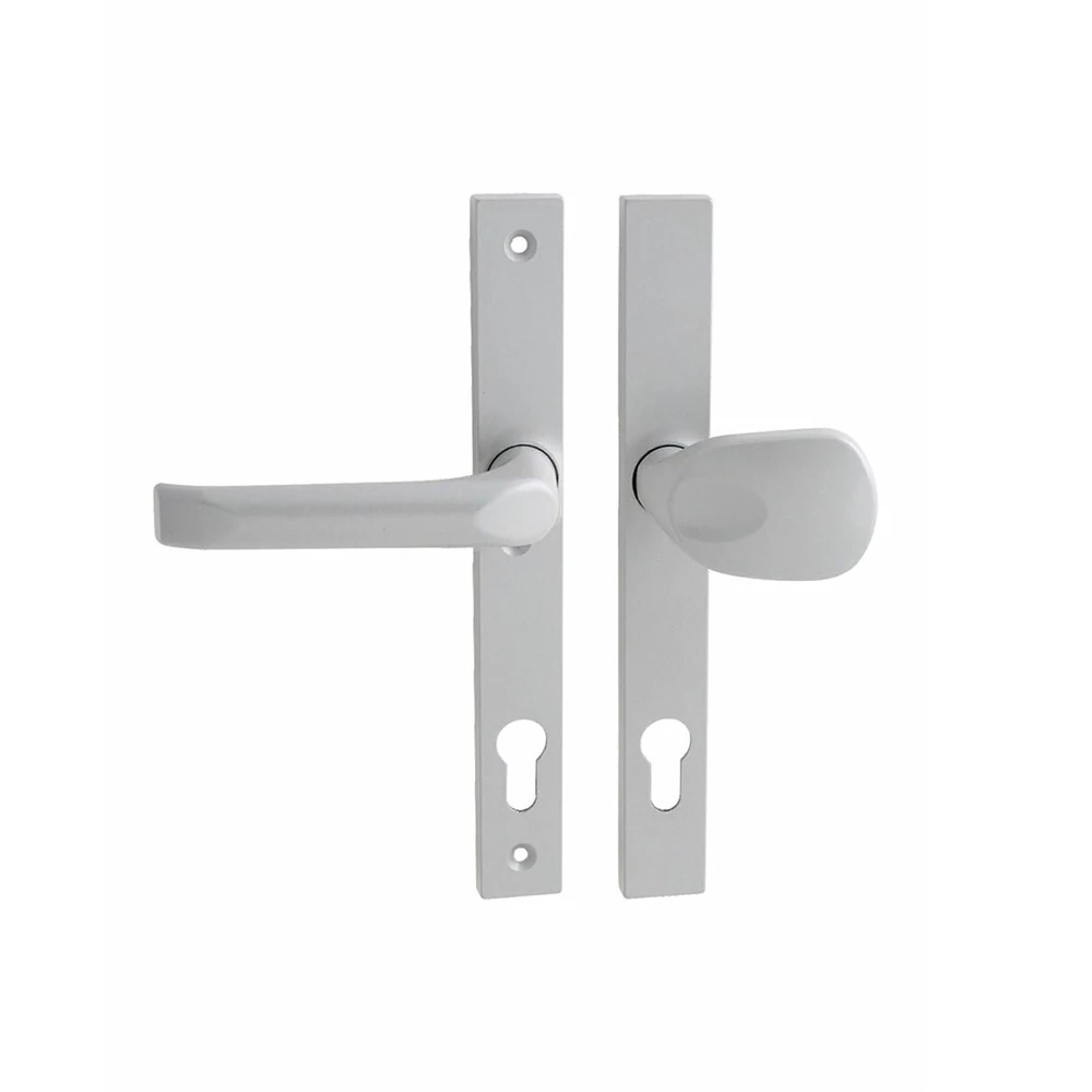 Pascal Felix ezüst RAL9006 porszórt portál hosszúcímes kilincsgarnitúra SHU