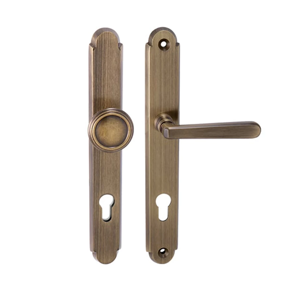 Pascal Wien (280 mm) szatén bronz hosszúcímes gomb-kilincs garnitúra G-SO