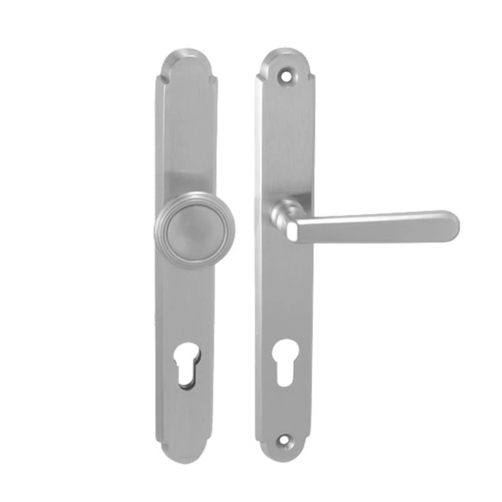 Pascal Wien (280 mm) matt króm hosszúcímes gomb-kilincs garnitúra G-SO