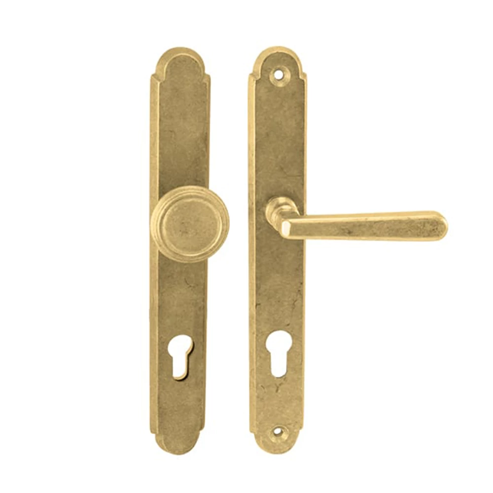 Pascal Wien (280 mm) matt arany (natural) hosszúcímes gomb-kilincs garnitúra G-SO