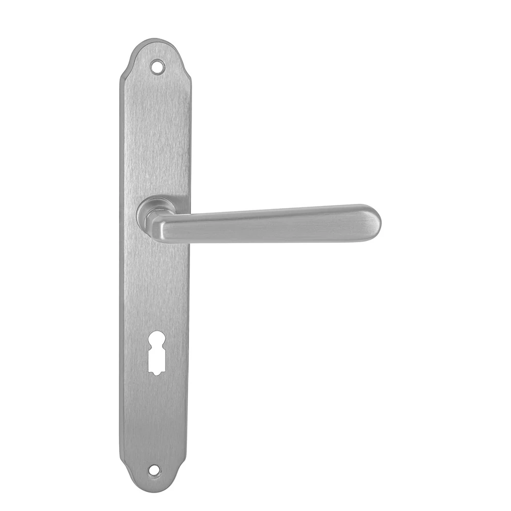 Pascal Wien (238 mm) matt króm hosszúcímes kilincsgarnitúra SO