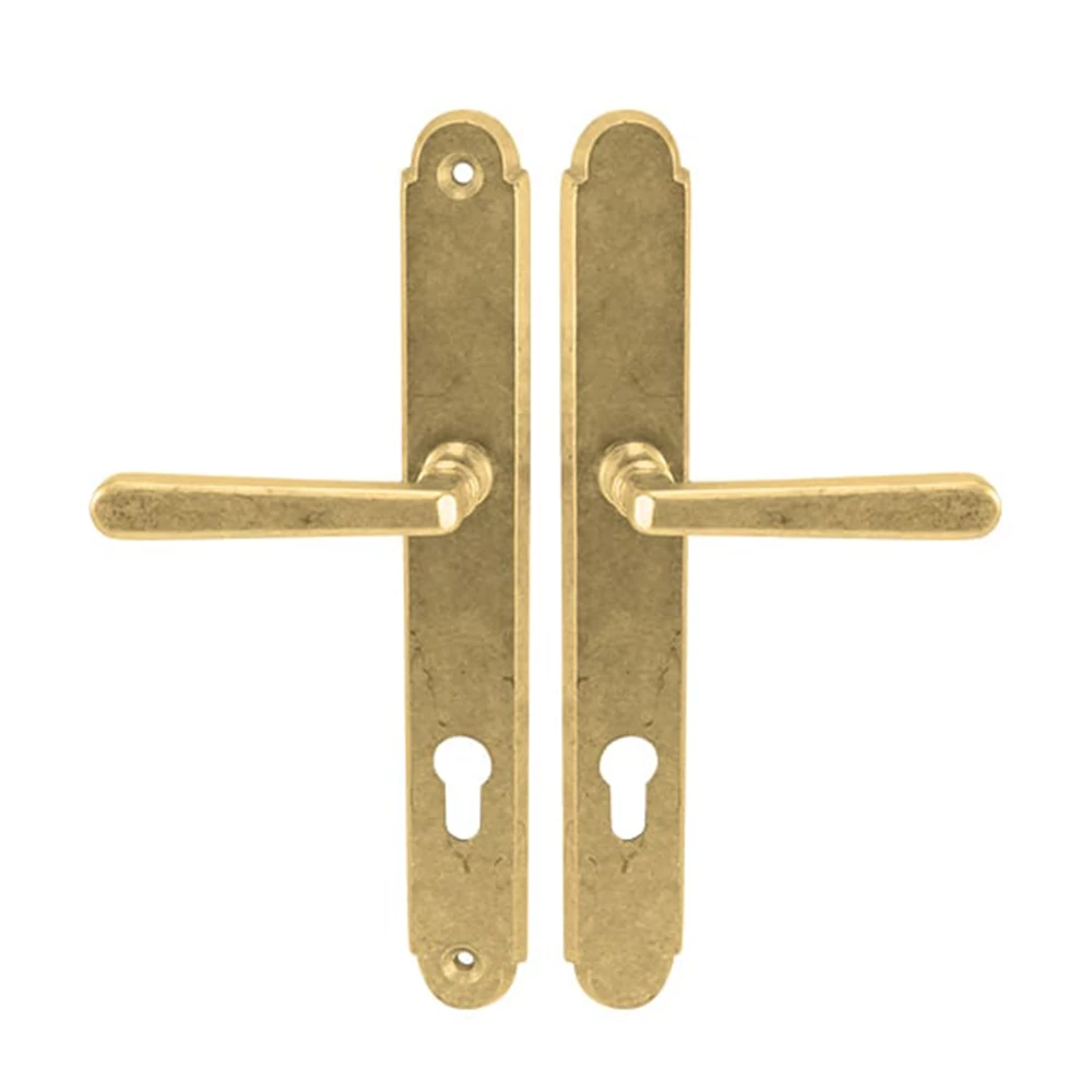 Pascal Wien (280 mm) matt arany hosszúcímes kilincsgarnitúra SO