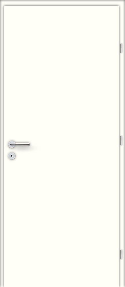 Pascal Optima modell B beltéri ajtó egyedi méretben - Krém fehér W911 CPL