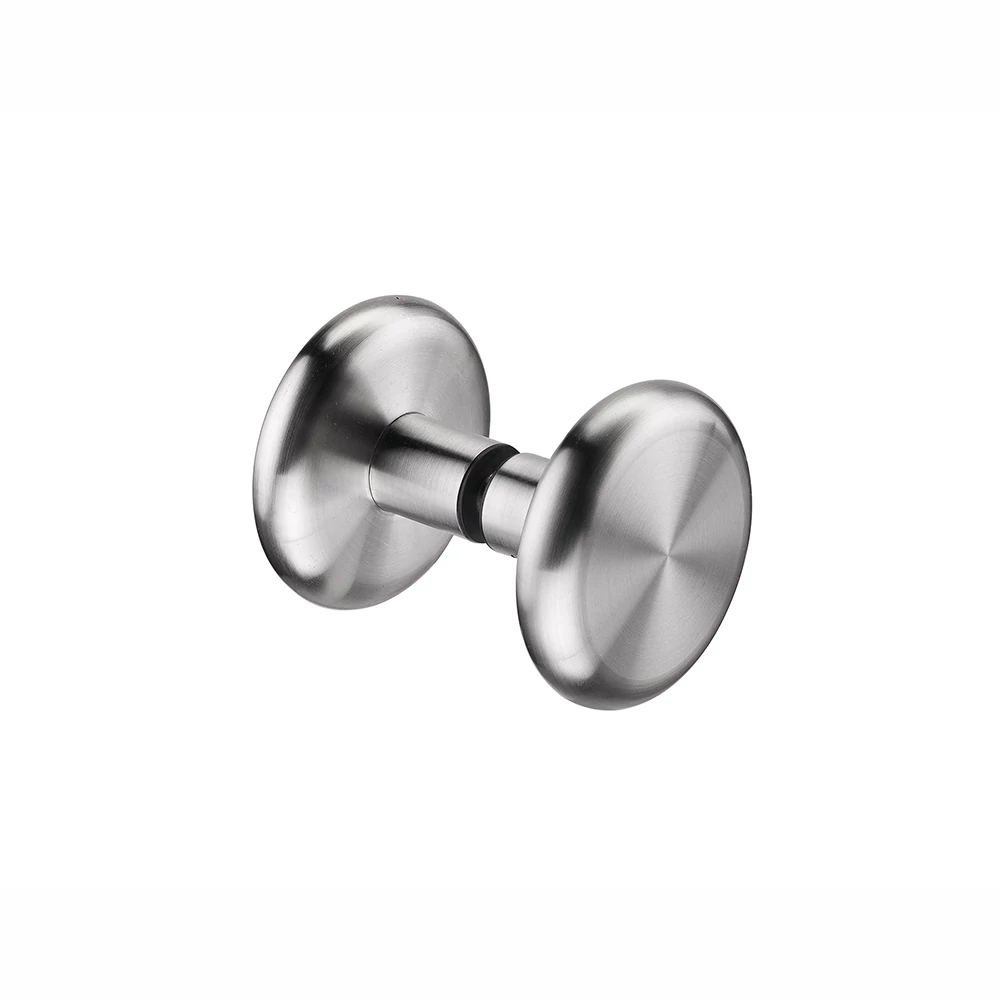 JNF dupla ajtógomb üvegajtóhoz, rozsdamentes acél IN.00.099.V