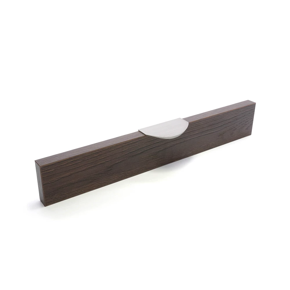 Rujz Design szatén nikkel 80 mm bútorfogantyú 12.002F