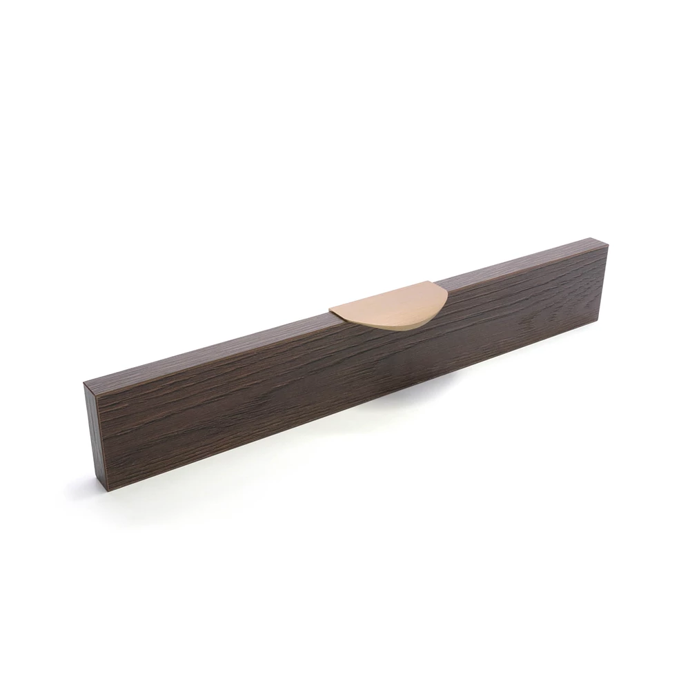 Rujz Design szatén bronz 80 mm bútorfogantyú 12.002F