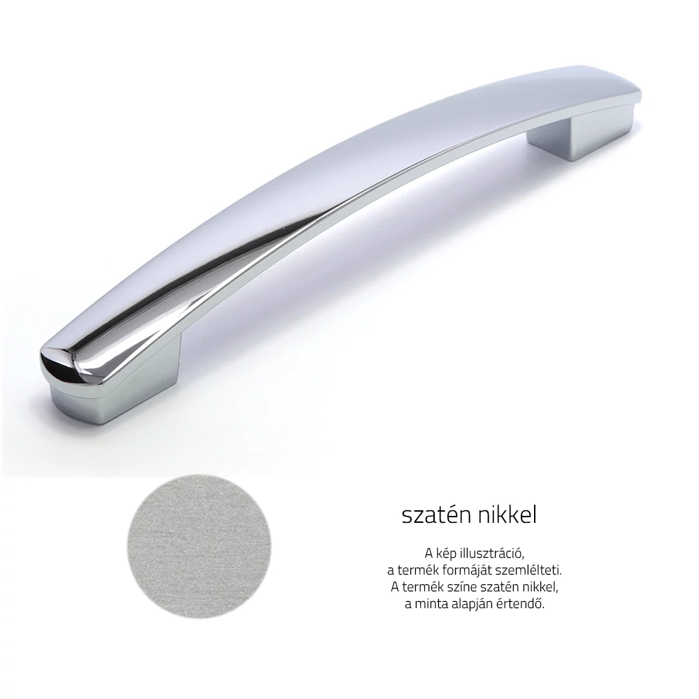 Rujz Design szatén nikkel 180 mm bútorfogantyú 386.20