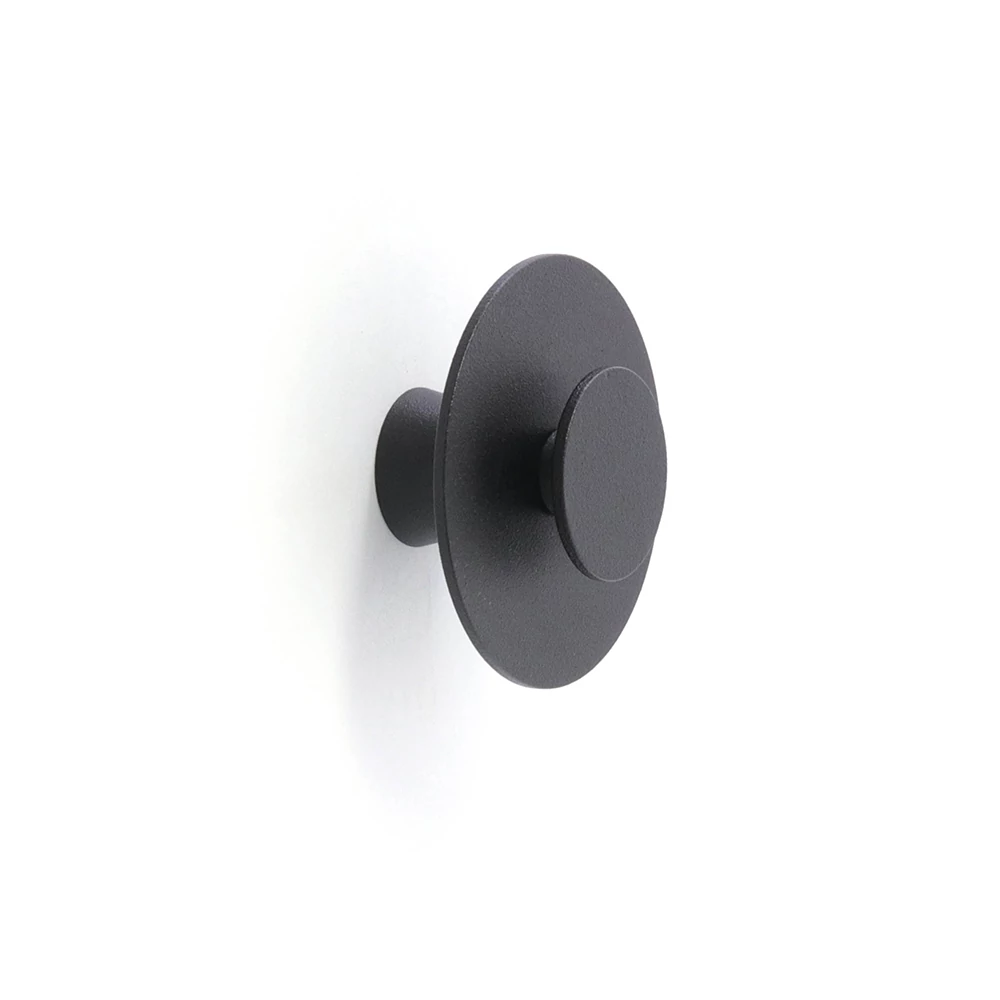 Rujz Design fekete-texturált fogas 40.019C