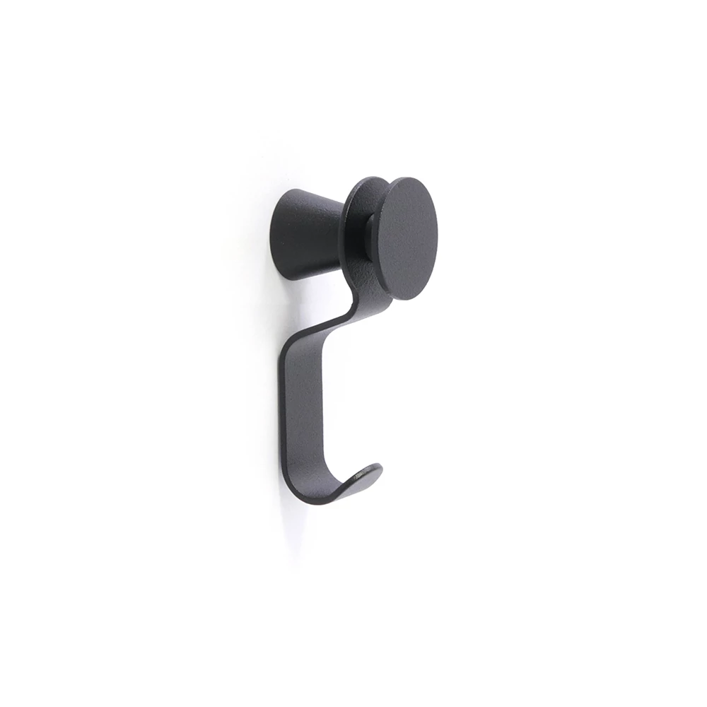 Rujz Design fekete-texturált fogas 40.019F