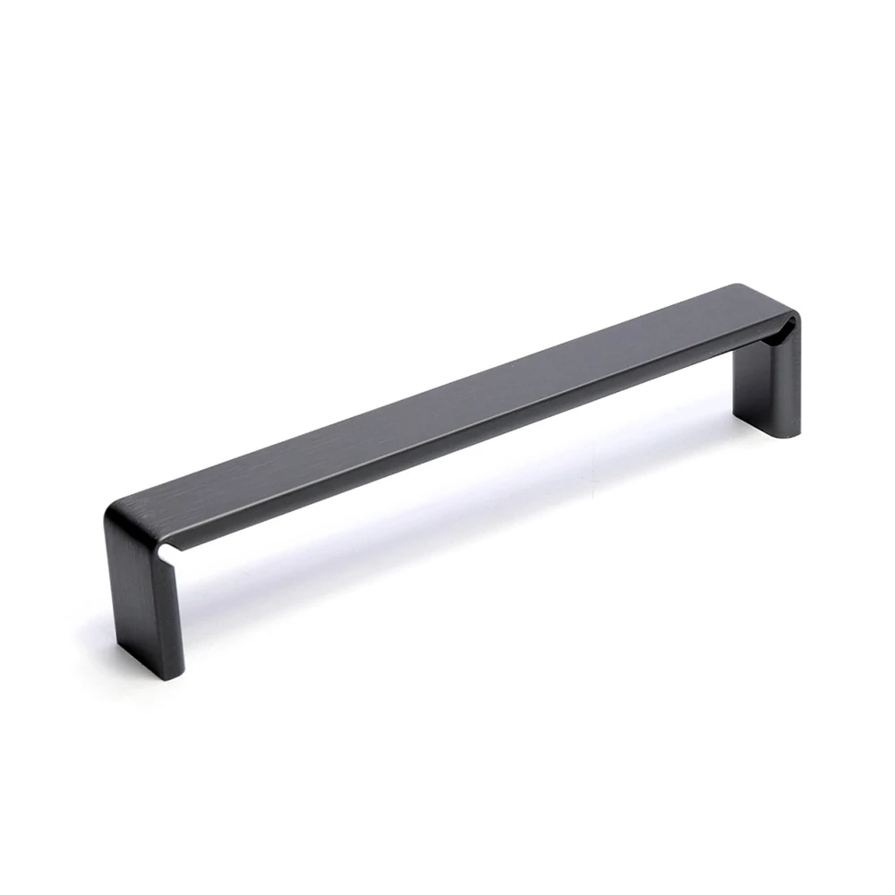 Rujz Design szatén fekete nikkel 423 mm bútorfogantyú 573.20