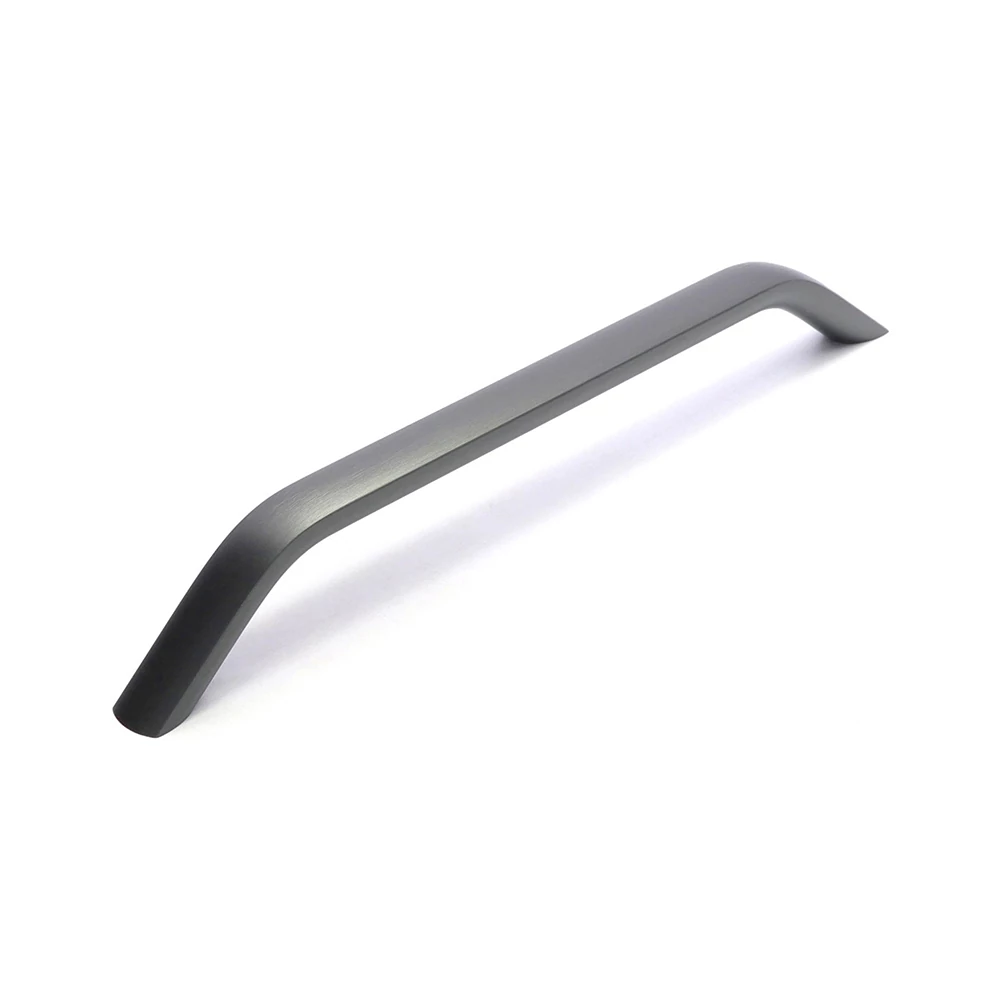 Rujz Design szatén fekete nikkel bútorfogantyú 186 mm, 614.16