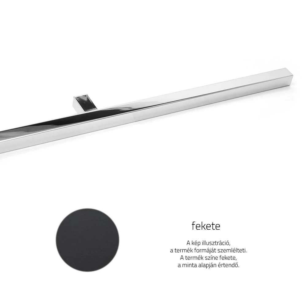 Rujz Design fekete 1090 mm bútorfogantyú 684.12
