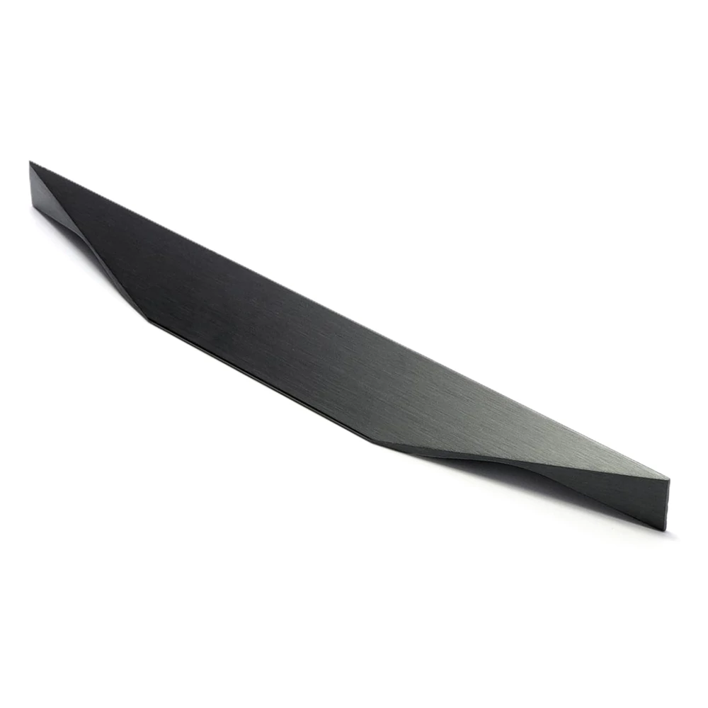 Rujz Design szatén fekete nikkel 140 mm bútorfogantyú 690.16