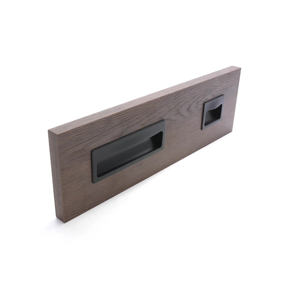 Rujz Design fekete 142 mm bútorfogantyú U6.137/45