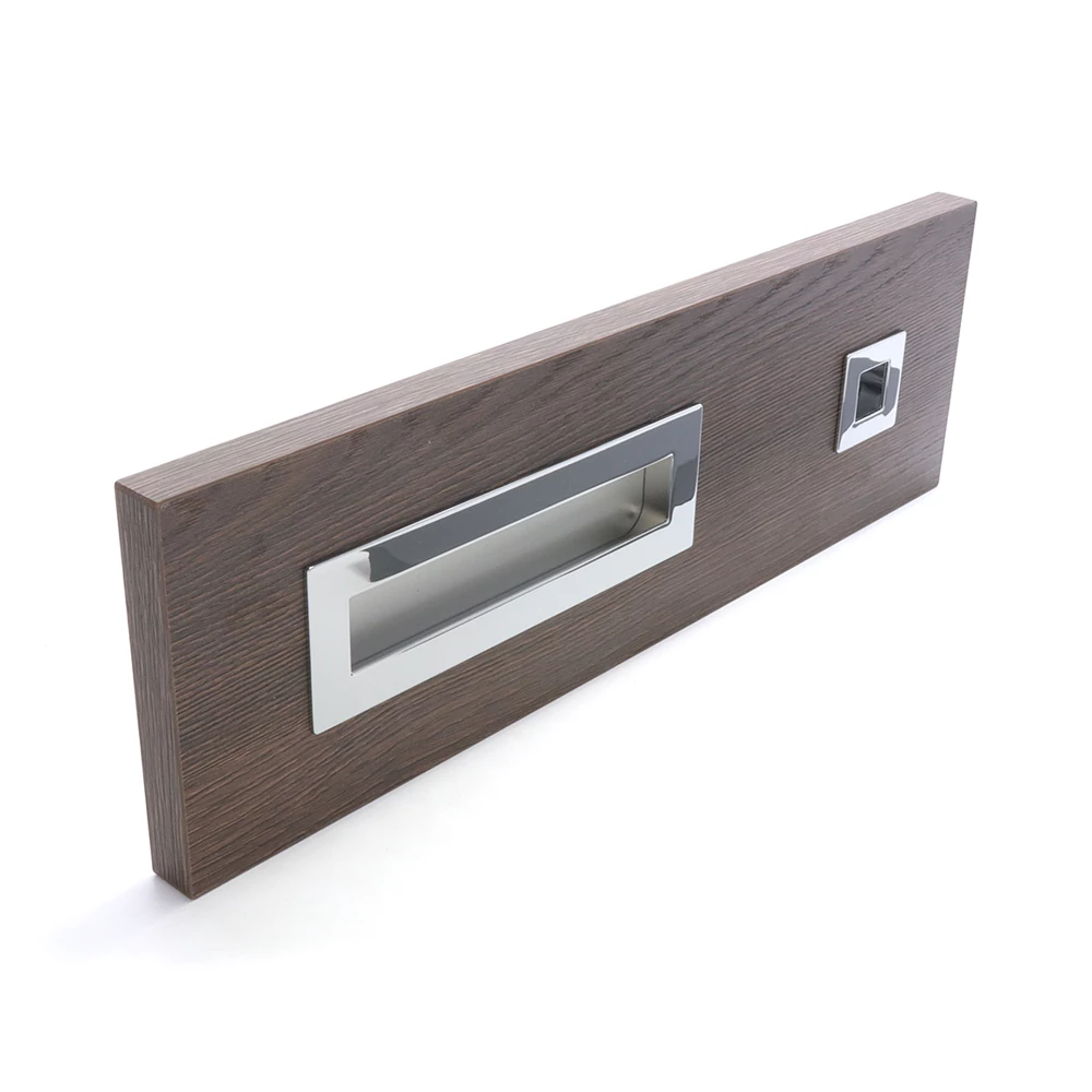 Rujz Design fényes króm 41 mm bútorfogantyú U9.41/41
