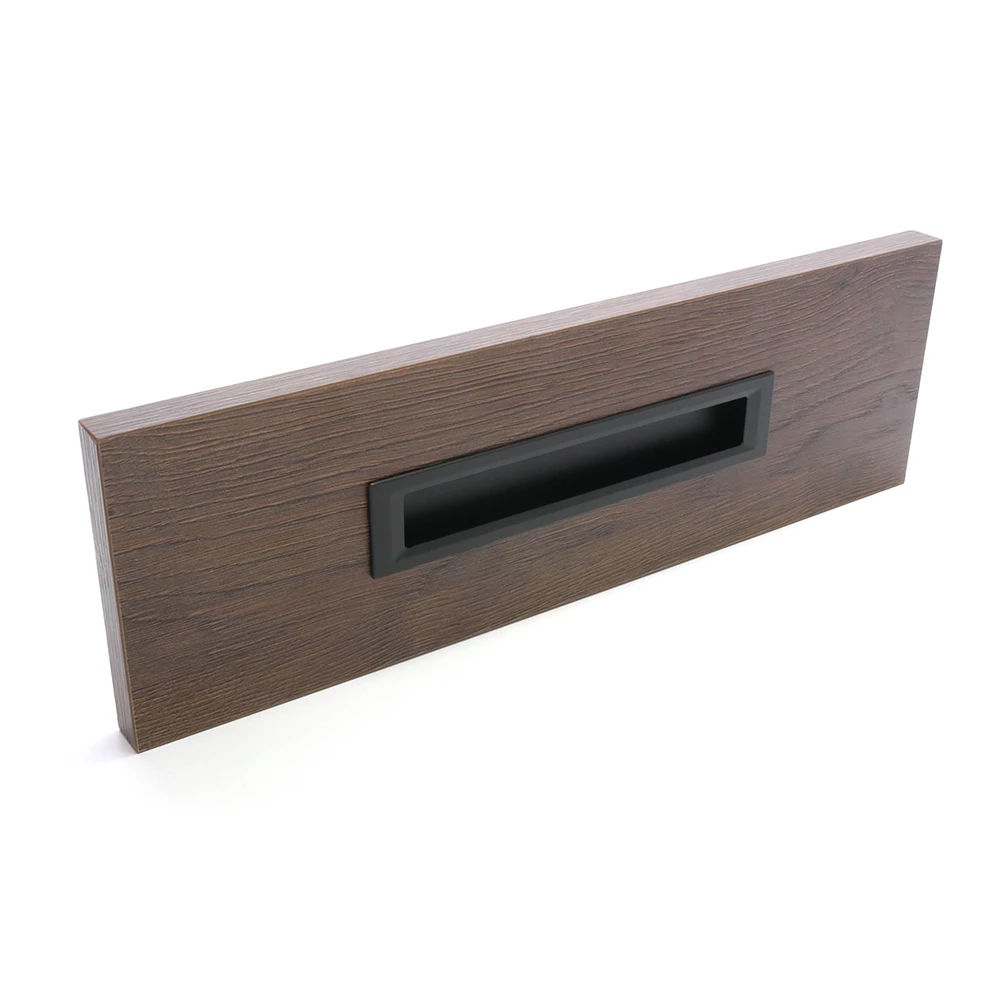 Rujz Design matt fekete 203 mm bútorfogantyú u11.003