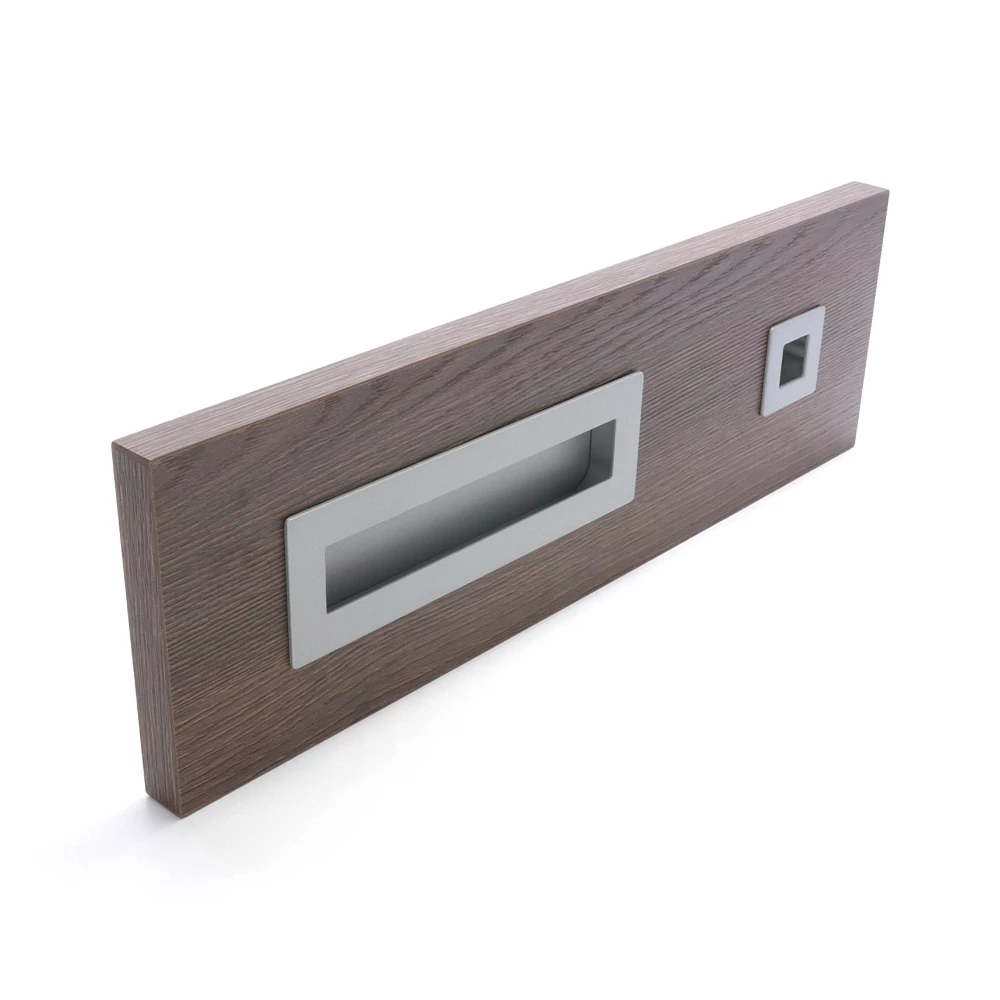 Rujz Design matt króm 175 mm bútorfogantyú U9.175/55