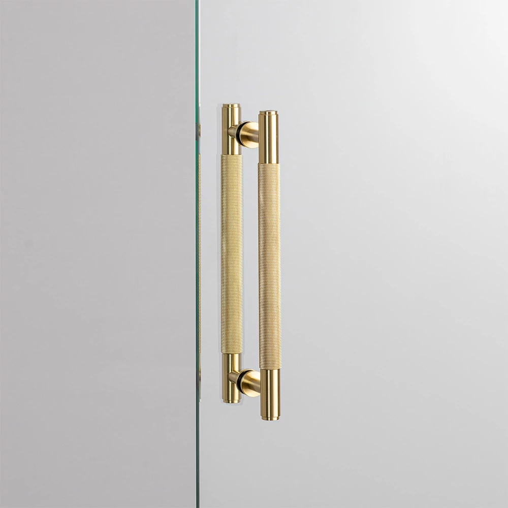 Buster+Punch Cross PULL BAR / DOUBLE SIDED szatén sárgaréz 260 mm medium kétoldalú bútorfogantyú RPB-05278
