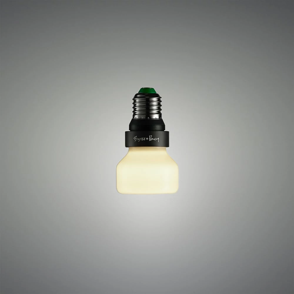 Buster+Punch Bulb Puck fehér opál felületű LED égő / E27 / 110-420 lm / Dimmelhető / BB-PI-E27-D-WH-B