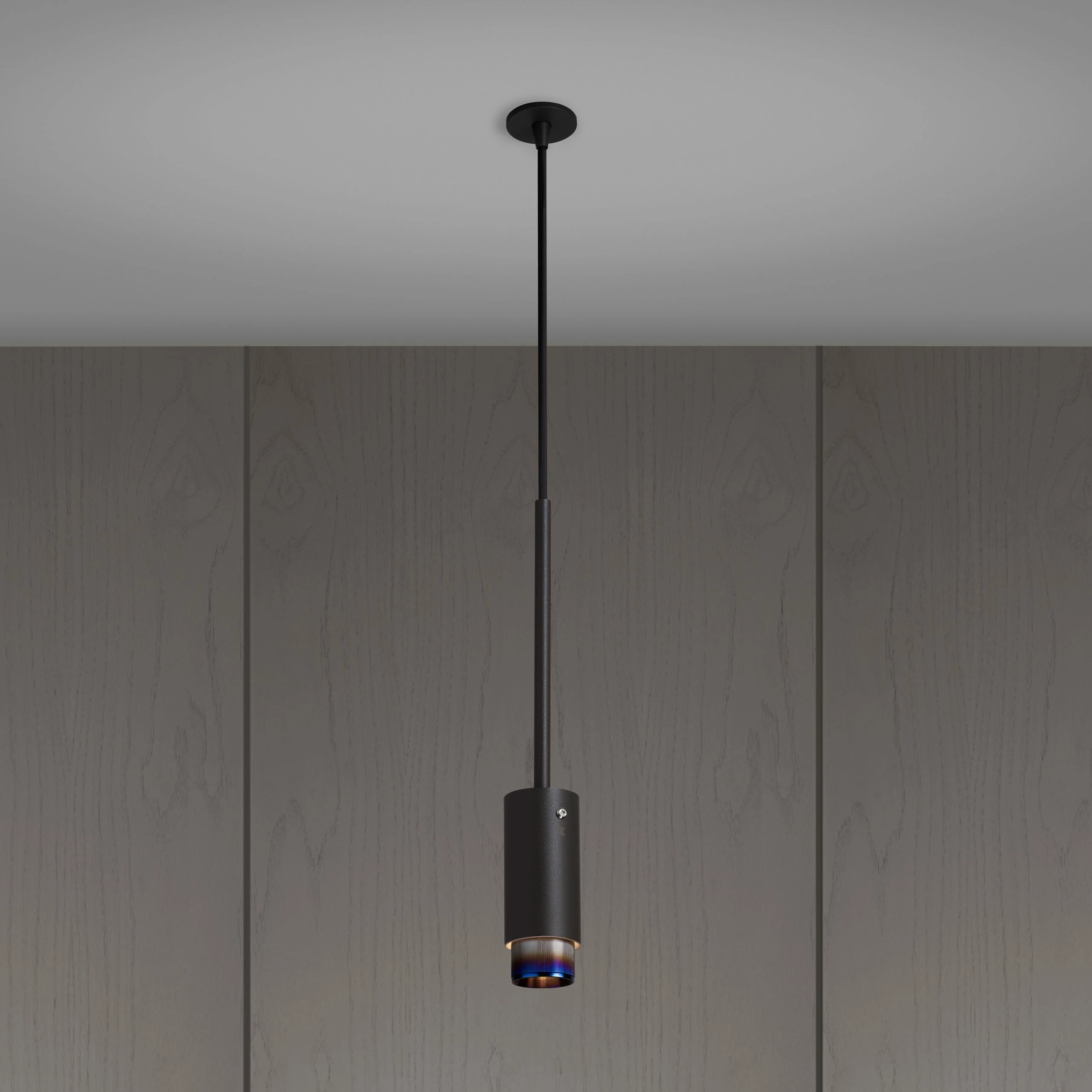Buster+Punch Exhaust Graphite Pendant lámpa, égetett acél Linear / GU10 / REIG-683927
