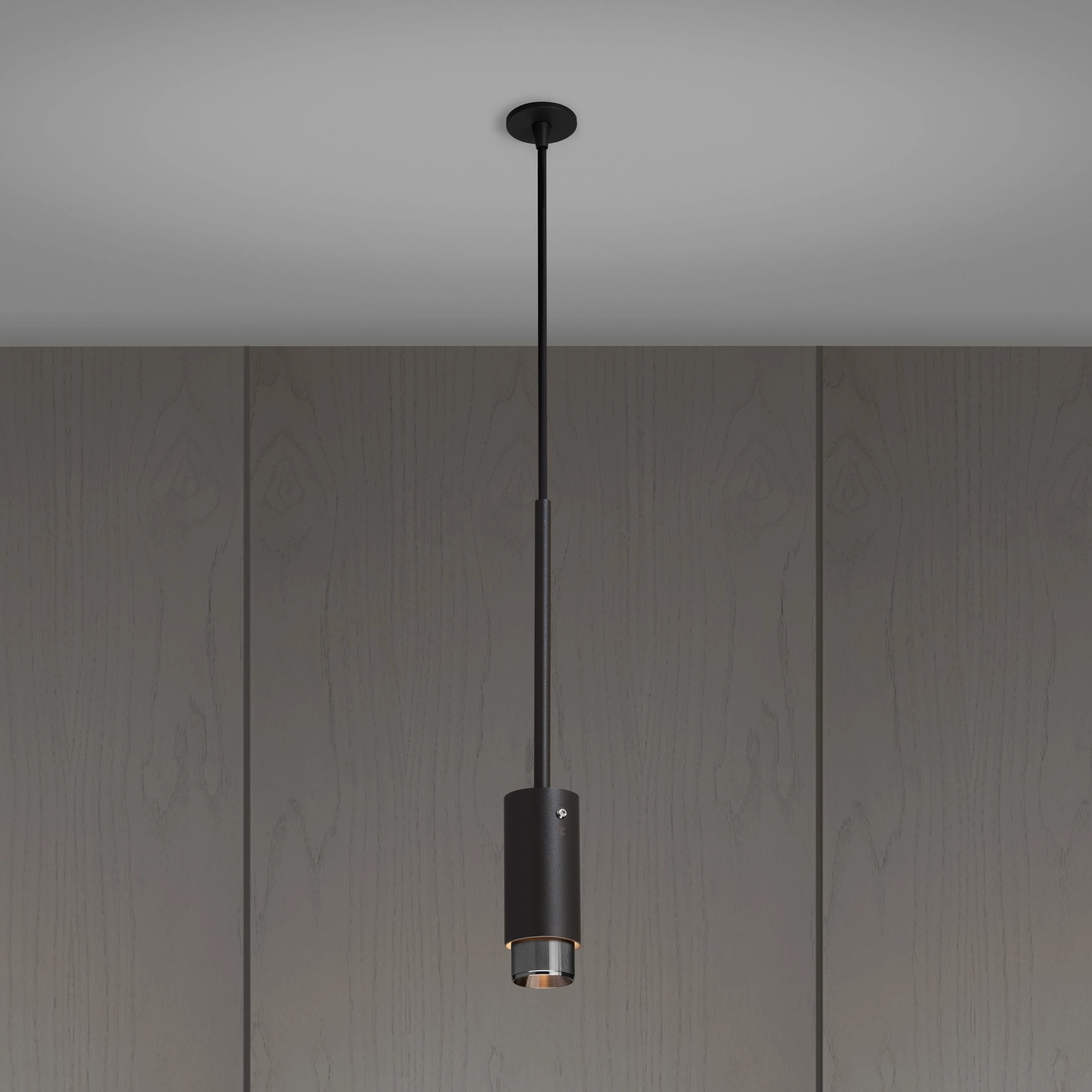 Buster+Punch Exhaust Graphite Pendant függőlámpa, rozsdamentes acél Linear / GU10 / REIG-193929