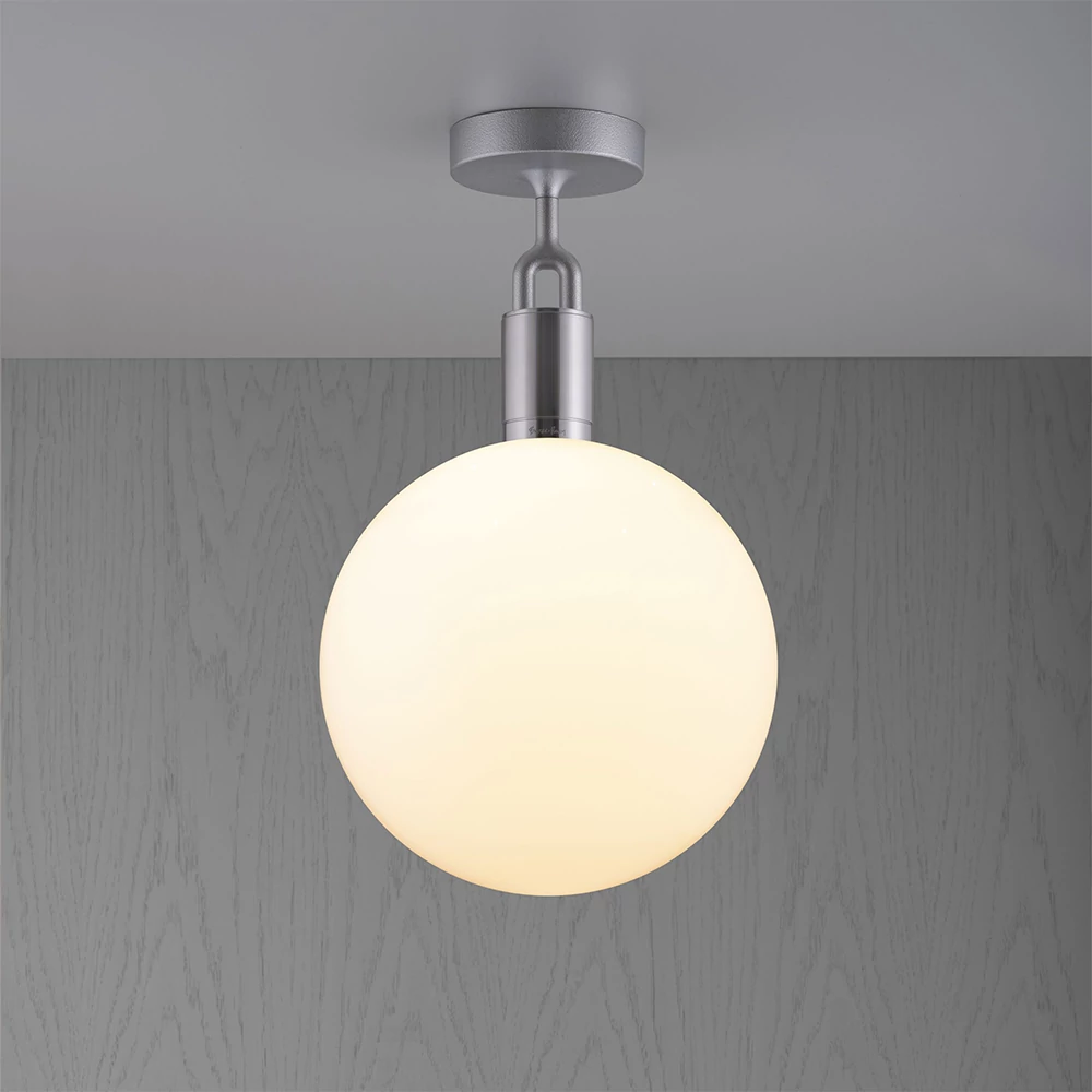 Buster+Punch Linear Forked Ceiling Globe Opal large mennyezeti lámpa, rozsdamentes acél / E27 / RFC-843144