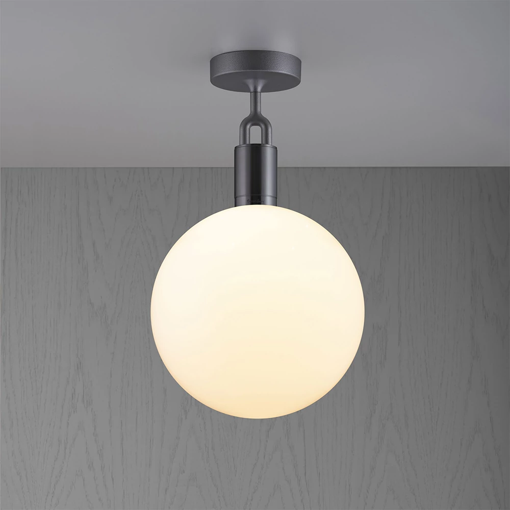Buster+Punch Linear Forked Ceiling Globe Opal large mennyezeti lámpa, fegyverszürke / E27 / RFC-873154