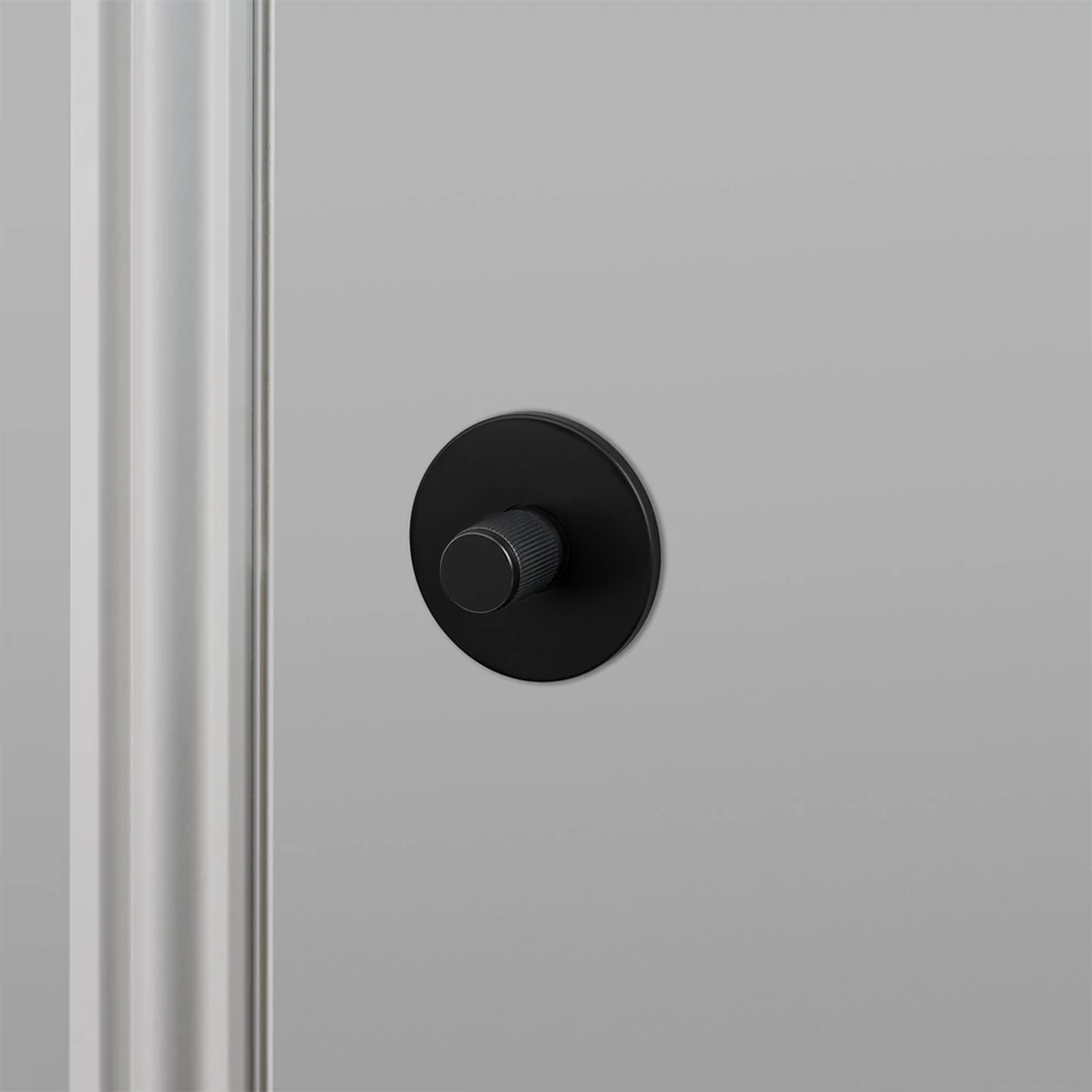 Buster+Punch Linear fekete WC kör alakú alsórozetta RLL-481076