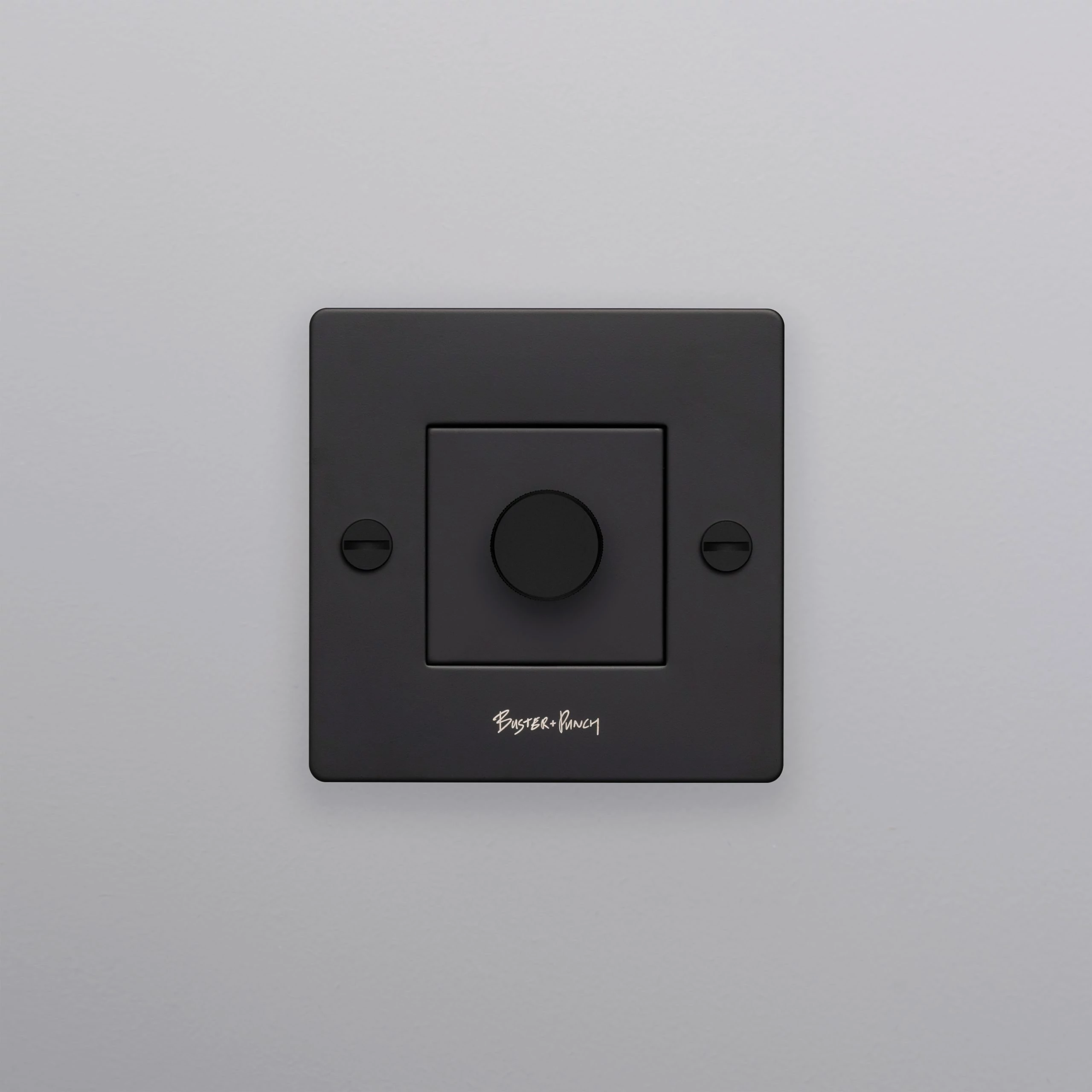 Buster+Punch 1G fényerőszabályzó kapcsoló, fekete / 100W / CDR-022386