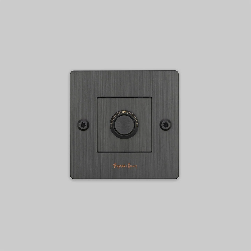 Buster+Punch Linear 1G fényerőszabályzó kapcsoló, füstös bronz / 120 W 2 utas / CDR-454168