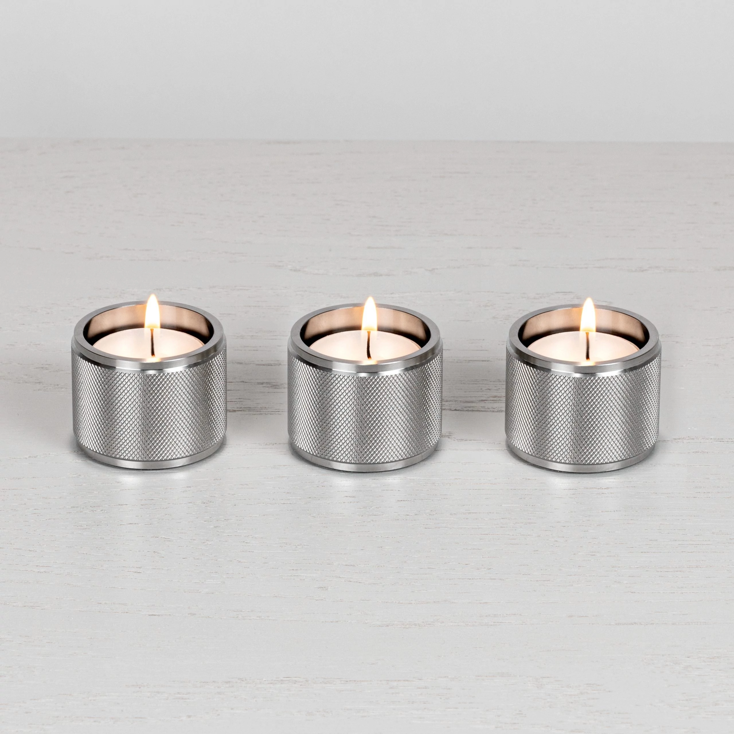 Buster+Punch Tealight gyertyatartó 3-as szett rozsdamentes acél / RCH-0711