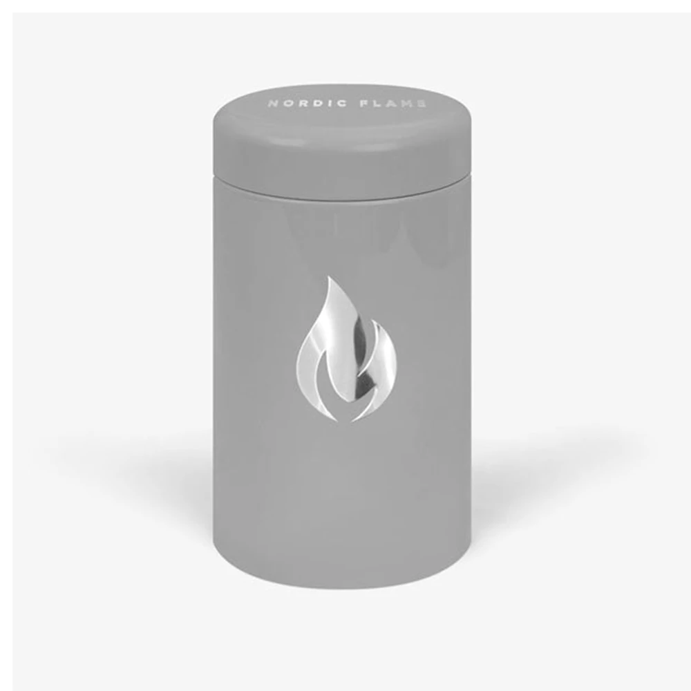 Nordic Flame gyufatartó fém doboz, szürke N922